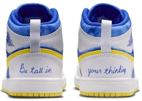 (PS) Air Jordan 1 Mid 运动鞋 学校主题 提高思维高度 FZ3943-100 Lookbook (PS) Air Jordan 1 Mid 运动鞋 学校主题 提高思维高度 FZ3943-100