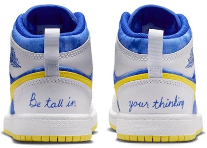 (PS) Air Jordan 1 Mid 运动鞋 学校主题 提高思维高度 FZ3943-100 Lookbook (PS) Air Jordan 1 Mid 运动鞋 学校主题 提高思维高度 FZ3943-100