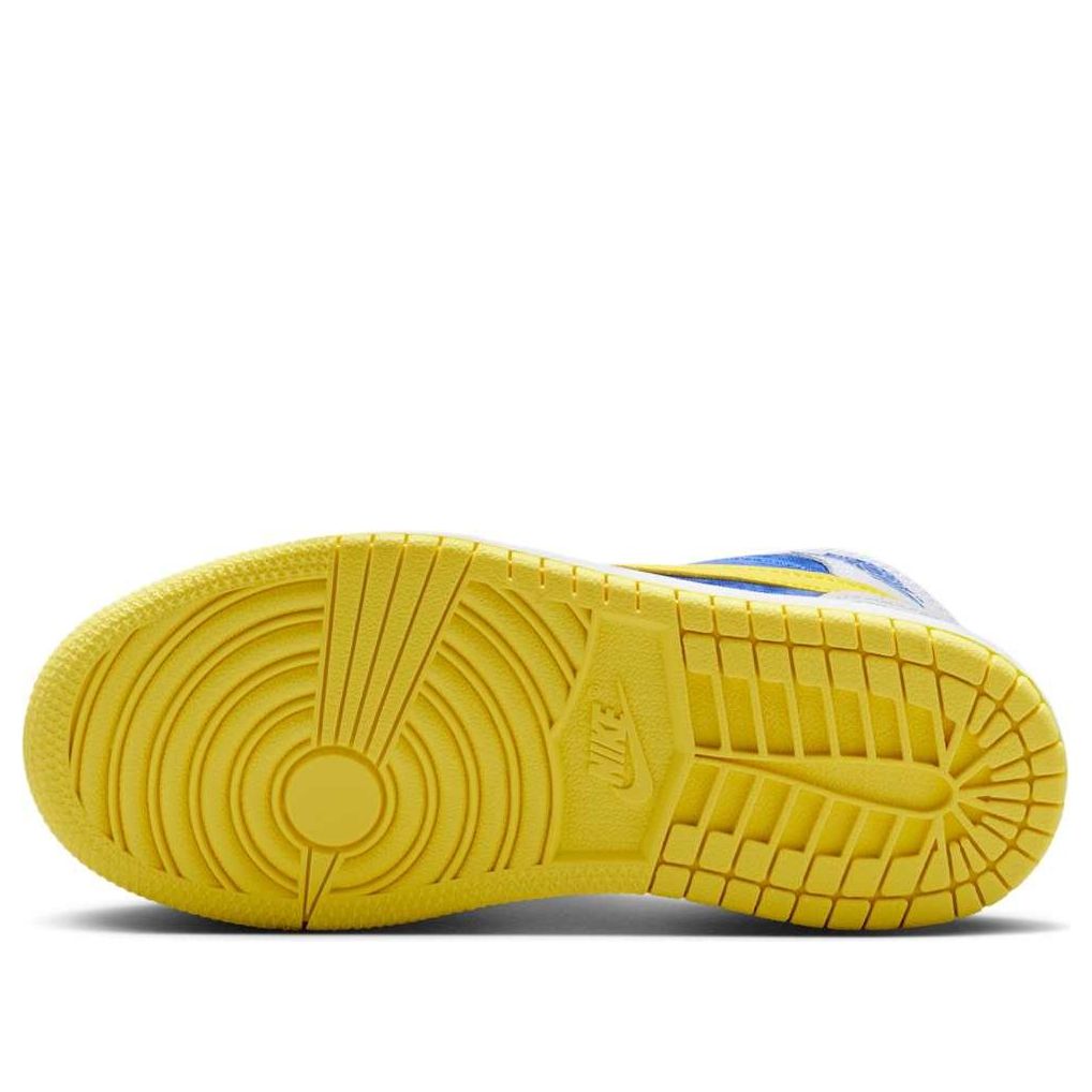 Purchase (PS) Air Jordan 1 Mid Sneaker Sekolah Jadi Lebih Tinggi Berkat Pemikiranmu FZ3943-100