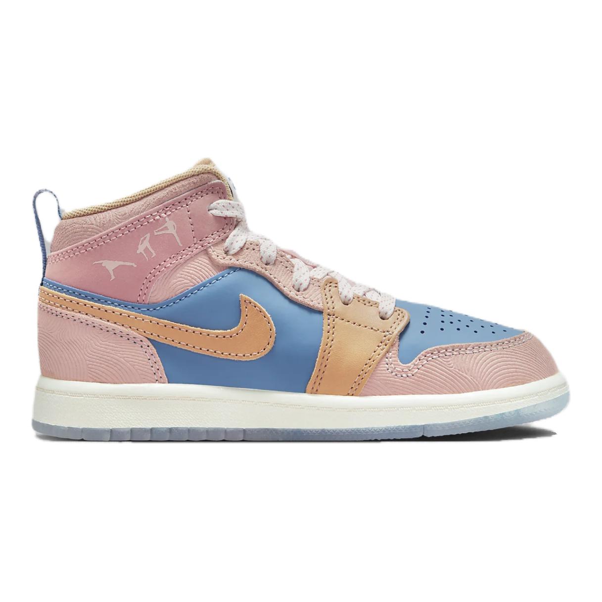 Order (PS) Air Jordan 1 Mid SS 'Zen' Sneakers Pria/Wanita FN7495-400