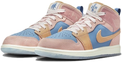 (PS) Air Jordan 1 Mid SS '禅意' FN7495-400 Lookbook (PS) Air Jordan 1 Mid SS '禅意' FN7495-400