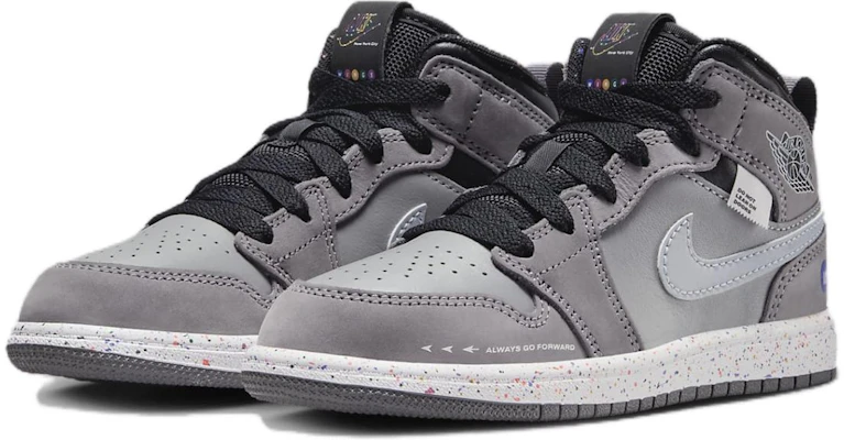 (PS) Air Jordan 1 Mid Wings 'Metro de NYC' FZ1207-001 Lookbook (PS) Air Jordan 1 Mid Wings 'Metro de NYC' FZ1207-001