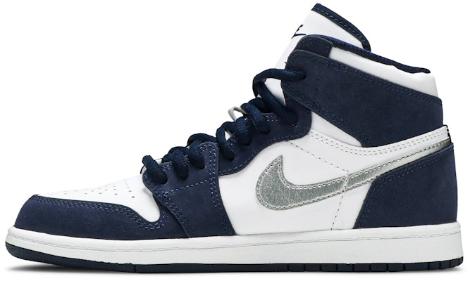 (Preschool) Air Jordan 1 Retro High co.JP 'Midnight Navy' AQ2664-141 Lookbook (Preschool) Air Jordan 1 Retro High co.JP 'Midnight Navy' AQ2664-141