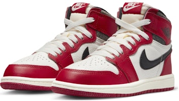 (幼童) Air Jordan 1 Retro High OG 'Chicago Lost & Found' FD1412-612 Lookbook (幼童) Air Jordan 1 Retro High OG 'Chicago Lost & Found' FD1412-612