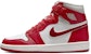 (PS) Air Jordan 1 Retro High OG 'Light Iron Ore Varsity Red' Merah Kelabu CU0449-061