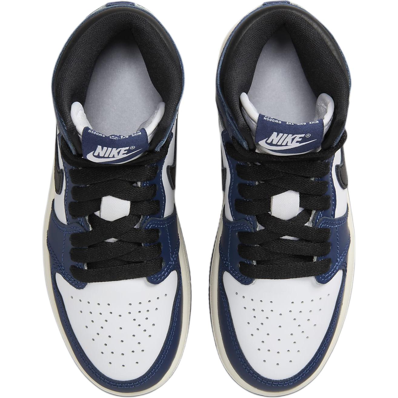 Shop （學齡前）Air Jordan 1 復刻高筒 OG '午夜海軍藍' FD1412-401