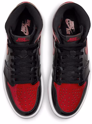 (PS) Air Jordan 1 高帮复刻 OG '黑红漆皮' AQ2664-063 Lookbook (PS) Air Jordan 1 高帮复刻 OG '黑红漆皮' AQ2664-063