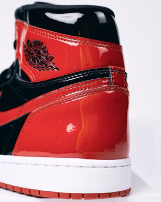 (PS) Air Jordan 1 高帮复刻 OG '黑红漆皮' AQ2664-063 Sizing (PS) Air Jordan 1 高帮复刻 OG '黑红漆皮' AQ2664-063