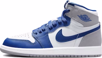 (Preschool) Air Jordan 1 Retro High OG 'True Blue' FD1412-410 (Preschool) Air Jordan 1 Retro High OG 'True Blue' FD1412-410