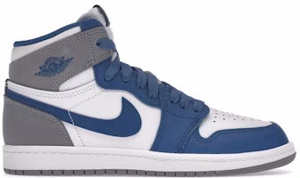 (Preschool) Air Jordan 1 Retro High OG 'True Blue' FD1412-410 (Preschool) Air Jordan 1 Retro High OG 'True Blue' FD1412-410