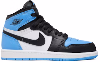 (Preschool) Air Jordan 1 Retro High OG 'UNC Toe' FD1412-400 (Preschool) Air Jordan 1 Retro High OG 'UNC Toe' FD1412-400