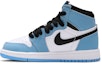 Lookbook (PS) Air Jordan 1 Retro High OG 'University Blue' Lelaki Wanita Sneakers AQ2664-134