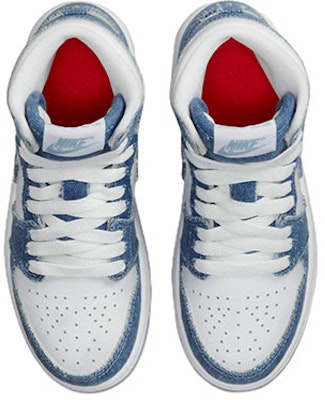 (Preschool) Air Jordan 1 Retro High OG 'White Boarder Blue' CU0449-104 Shop (Preschool) Air Jordan 1 Retro High OG 'White Boarder Blue' CU0449-104