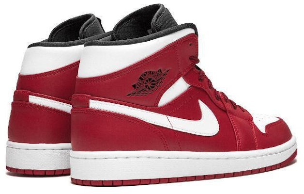 (PS) 에어 조던 1 레트로 미드 BP '짐 레드' 640734-605 Lookbook (PS) 에어 조던 1 레트로 미드 BP '짐 레드' 640734-605