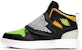 (PS) Air Jordan 1 Sky Logo 'Hitam Hijau Jingga' BQ7197-071