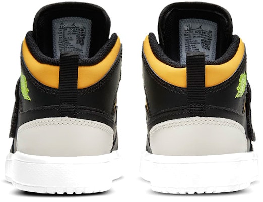(Preschool) Air Jordan 1 Sky logo 'Black Green Orange' BQ7197-071 Purchase (Preschool) Air Jordan 1 Sky logo 'Black Green Orange' BQ7197-071