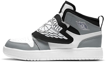 (Preschool) Air Jordan 1 Sky logo 'Gray Black White' BQ7197-102 (Preschool) Air Jordan 1 Sky logo 'Gray Black White' BQ7197-102