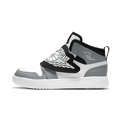 (PS) Jordan 1 Sky logo 'Gray Black White'