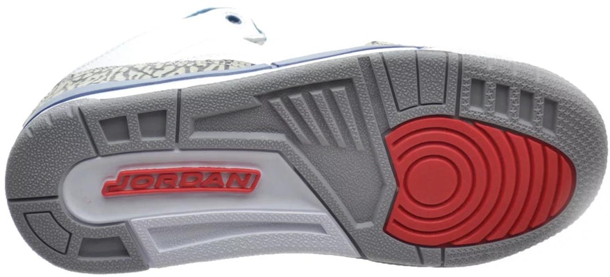 (PS) Air Jordan 3 Retro 2016 'True Blue' Sepatu Sneakers 429487-106 Details for (PS) Air Jordan 3 Retro 2016 'True Blue' Sepatu Sneakers 429487-106