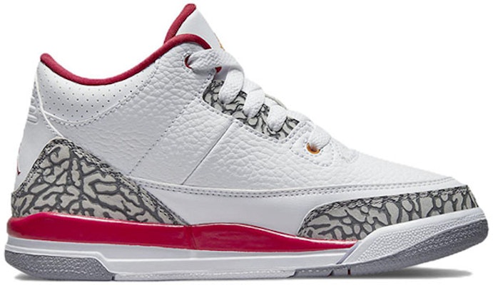 (幼童鞋) Air Jordan 3 復刻版「枢机红」429487-126 Order (幼童鞋) Air Jordan 3 復刻版「枢机红」429487-126