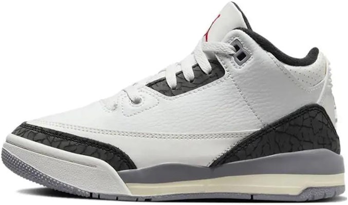 (Preschool) Air Jordan 3 Retro 'Cement Grey' DM0966-106 Buy (Preschool) Air Jordan 3 Retro 'Cement Grey' DM0966-106