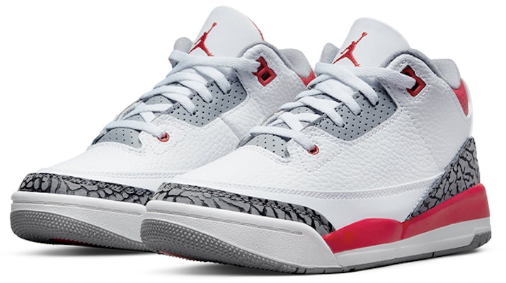 (PS) Air Jordan 3 复刻版 '火红' 2022 DM0966-160 Lookbook (PS) Air Jordan 3 复刻版 '火红' 2022 DM0966-160