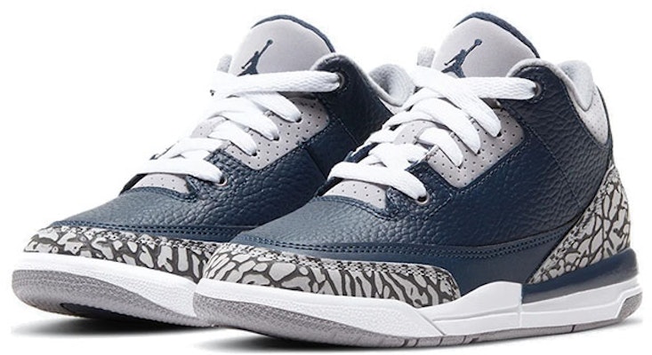 (Preschool) Air Jordan 3 Retro 'Georgetown' 429487-401 Lookbook (Preschool) Air Jordan 3 Retro 'Georgetown' 429487-401