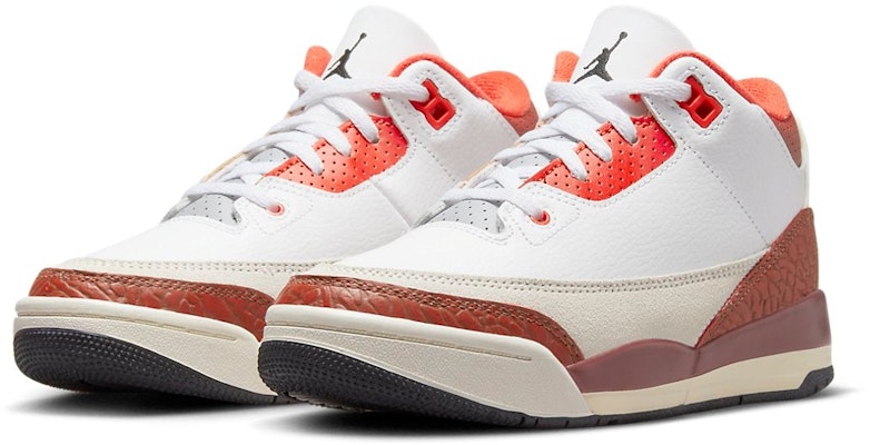 (PS) Air Jordan 3 复古 '火星石' DV7027-108 Lookbook (PS) Air Jordan 3 复古 '火星石' DV7027-108