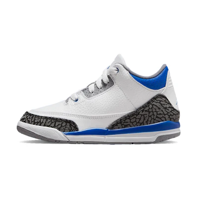 (PS) Jordan 3 Retro 'Racer Blue'