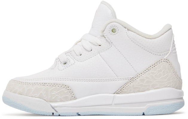 (PS) Air Jordan 3 复刻版“三倍白” 429487-111 Lookbook (PS) Air Jordan 3 复刻版“三倍白” 429487-111