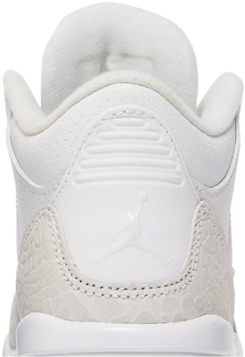 (PS) Air Jordan 3 复刻版“三倍白” 429487-111 Sizing (PS) Air Jordan 3 复刻版“三倍白” 429487-111