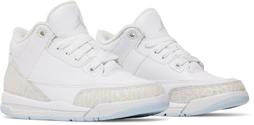 (PS) Air Jordan 3 复刻版“三倍白” 429487-111 Cheap (PS) Air Jordan 3 复刻版“三倍白” 429487-111