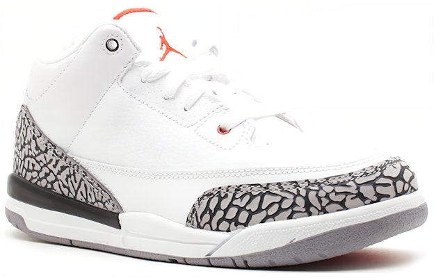 (PS) Air Jordan 3 Retro 'Blanco' 429487-105 Lookbook (PS) Air Jordan 3 Retro 'Blanco' 429487-105