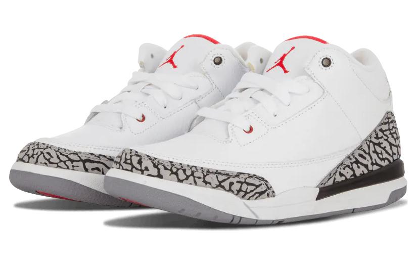 Shop (PS) Air Jordan 3 Retro 'Blanco' 429487-105