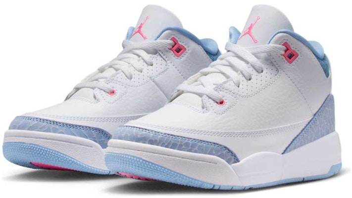 (JR) Air Jordan 3 Retro 'Blanco Cobalto Bliss' HQ0783-101 Shop (JR) Air Jordan 3 Retro 'Blanco Cobalto Bliss' HQ0783-101