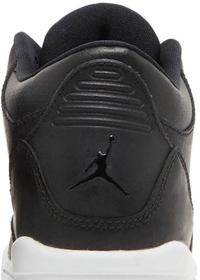 (PS) Air Jordan 3 Retro BP 'Hitam' 429487-020 Sizing (PS) Air Jordan 3 Retro BP 'Hitam' 429487-020