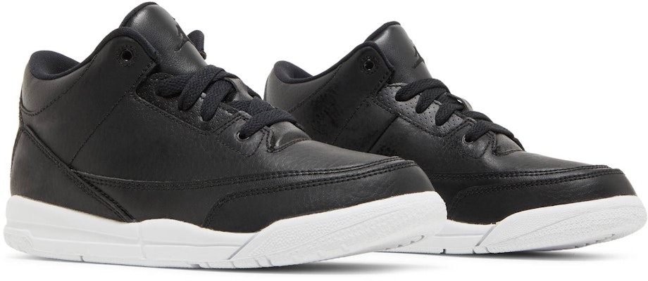 (PS) Air Jordan 3 Retro BP 'Hitam' 429487-020 Cheap (PS) Air Jordan 3 Retro BP 'Hitam' 429487-020