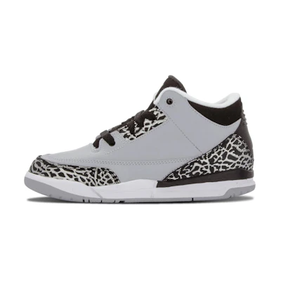 (PS) Jordan 3 Retro Bp 'Wolf Grey'