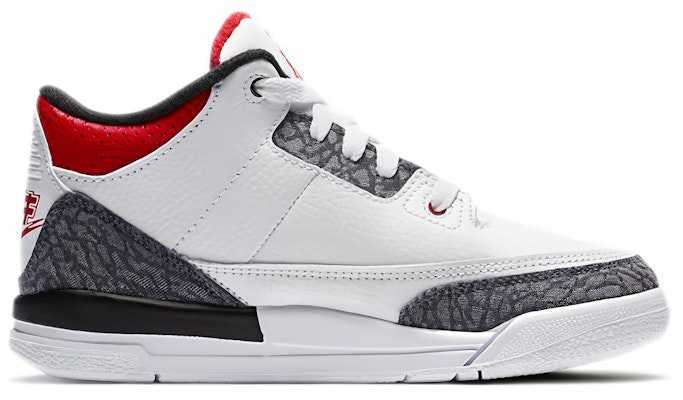 (PS) Air Jordan 3 经典复刻牛仔特别版'火焰红' DB4168-100 Order (PS) Air Jordan 3 经典复刻牛仔特别版'火焰红' DB4168-100