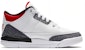 (PS) Air Jordan 3 Retro Denim SE 'Fire Red' Merah Api DB4168-100