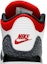 Sizing (PS) Air Jordan 3 Retro Denim SE 'Fire Red' Merah Api DB0443-100