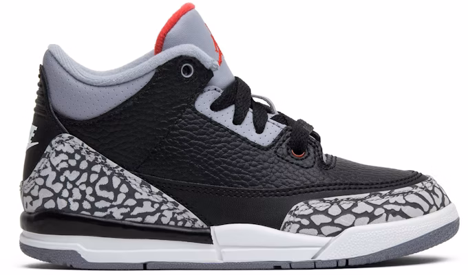 (Preschool) Air Jordan 3 Retro OG 2018 'Black Cement' 429487-021 Buy (Preschool) Air Jordan 3 Retro OG 2018 'Black Cement' 429487-021