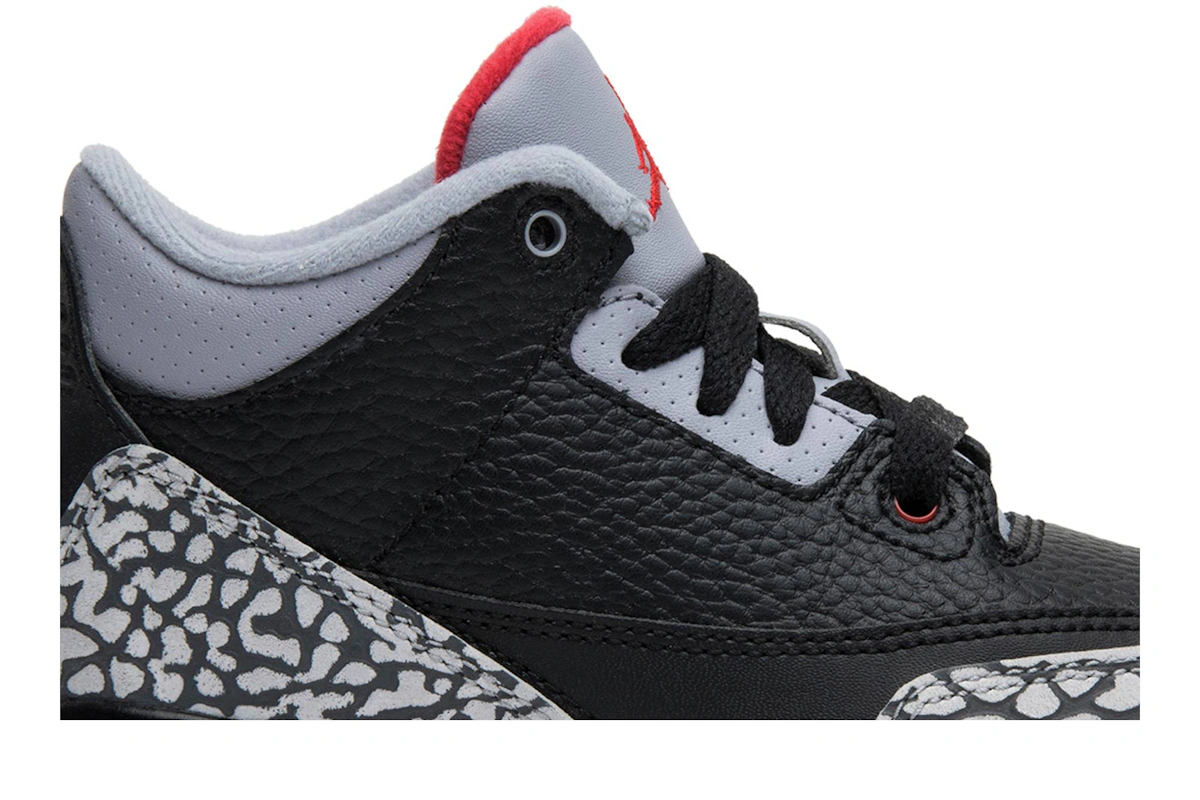 (Preschool) Air Jordan 3 Retro OG 2018 'Black Cement' 429487-021