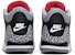 (PS) Air Jordan 3 Retro OG 2018 'Black Cement' Hitam Simen 429487-021