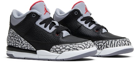 (PS) Air Jordan 3 复刻OG 2018 '黑水泥' 429487-021 Cheap (PS) Air Jordan 3 复刻OG 2018 '黑水泥' 429487-021