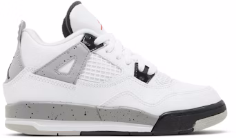 (Preschool) Air Jordan 4 Retro 2016 'White Cement' 308499-104 (Preschool) Air Jordan 4 Retro 2016 'White Cement' 308499-104