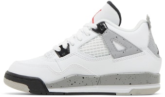 (PS) Air Jordan 4 Retro 2016 'White Cement' Putih Kelabu 308499-104 Lookbook (PS) Air Jordan 4 Retro 2016 'White Cement' Putih Kelabu 308499-104