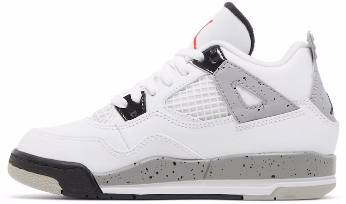 (PS) Air Jordan 4 Retro 2016 'White Cement' Sepatu Retro Pria Putih Abu-abu 308499-104 Lookbook (PS) Air Jordan 4 Retro 2016 'White Cement' Sepatu Retro Pria Putih Abu-abu 308499-104