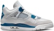 Order (PS) Air Jordan 4 Retro 2024 'Military Blue' Biru Tentera. BQ7669-141