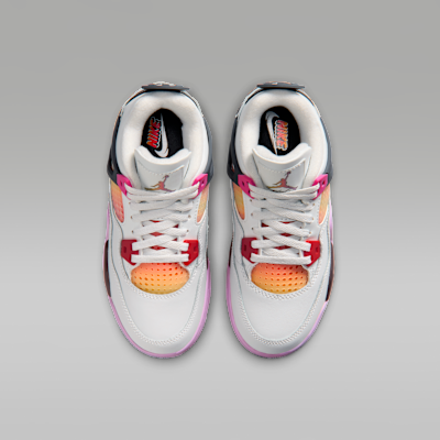 Shop (PS) Air Jordan 4 Retro "Comic" Blanco/Antracita/Rosa Fuego/Rosa Fuego IO2363-100